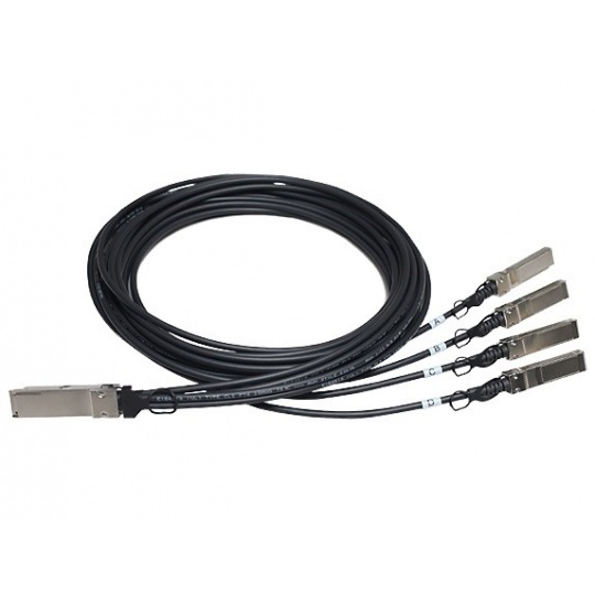 HPE X240 QSFP+ 4x10G SFP+ 5m DAC Cable