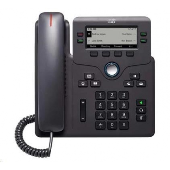 Cisco CP-6841-3PW-CE-K9=, VoIP telefon, 4line, 3,5" LCD, 2x10/100/1000, MPP, adaptér