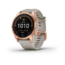 Garmin fenix 7s Solar, rose Gold/Sand Silicone Band, EU