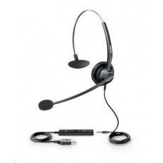 Yealink UH33 náhlavní souprava, konektory 3.5mm jack - USB Yealink UH33 náhlavní souprava, konektory 3.5mm jack - USB