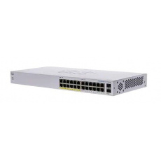 Cisco switch CBS110-24PP (24xGbE, 2xGbE/SFP combo, 12xPoE+, 100W, fanless) - REFRESH Cisco switch CBS110-24PP (24xGbE, 2xGbE/SFP combo, 12xPoE+, 100W, fanless) - REFRESH