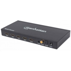 Manhattan HDMI přepínač, 1080p 4-Port HDMI Multiviewer Switch, černá Manhattan HDMI přepínač, 1080p 4-Port HDMI Multiviewer Switch, černá