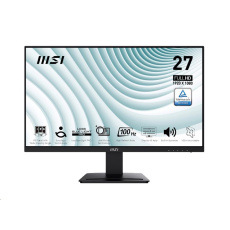MSI LCD PRO MP273A, 27" 1920x1080, IPS, 100Hz, 1ms, VESA 75x75mm, N/A, Black MSI LCD PRO MP273A, 27" 1920x1080, IPS, 100Hz, 1ms, VESA 75x75mm, N/A, Black