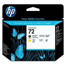 HP 72 Black matte + Yellow DJ Printhead, C9384A HP 72 Black matte + Yellow DJ Printhead, C9384A
