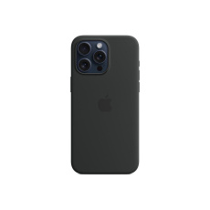 APPLE iPhone 15 Pro Max Silicone Case with MagSafe - Black APPLE iPhone 15 Pro Max Silicone Case with MagSafe - Black