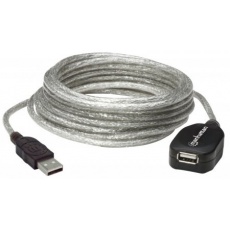 MANHATTAN Kabel USB 2.0 A-A aktivní prodlužovací 5m, Daisy-Chainable MANHATTAN Kabel USB 2.0 A-A aktivní prodlužovací 5m, Daisy-Chainable