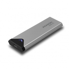 AXAGON EEM2-UG2, USB-C 10Gbps - M.2 NVMe SSD ARROW box, stříbrný AXAGON EEM2-UG2, USB-C 10Gbps - M.2 NVMe SSD ARROW box, stříbrný