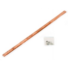 TRITON Zemnící lišta 18U (800mm), měď 5x20mm TRITON Zemnící lišta 18U (800mm), měď 5x20mm