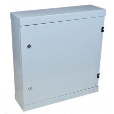 LEXI-Net 19" nástěnný vertikální rozvaděč SOHO 2U+4U 530x155, plné dveře, šedý LEXI-Net 19" nástěnný vertikální rozvaděč SOHO 2U+4U 530x155, plné dveře, šedý