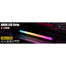 1stCOOL AURA EVO ARGB LED, SATA, 28cm, černá 1stCOOL AURA EVO ARGB LED, SATA, 28cm, černá