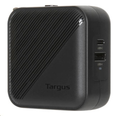 Targus® 65 W Gan Charger - Multi port - s cestovními adaptery Targus® 65 W Gan Charger - Multi port - s cestovními adaptery