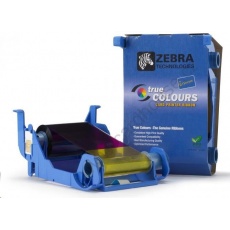 ZEBRA TTR páska YMCKO, barevná barvicí páska pro Zebra P1xx ZEBRA TTR páska YMCKO, barevná barvicí páska pro Zebra P1xx