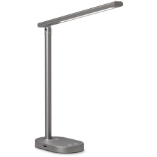 CONNECT IT Stolní LED lampa Shine, USB-A, šedá CONNECT IT Stolní LED lampa Shine, USB-A, šedá