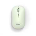 ACER Myš Wireless Mouse AMR130 Green - Dual mode 2.4GHz + BT 5.2, 4 tlačítka, 800/1200/1600 dpi, USB Polling rate 125Hz