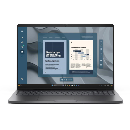 DELL NTB Pro 16 PC16255/AMD Ryzen AI 7 350/16GB/512SSD/16" FHD+ /IR Cam & Mic/65W/WLAN/vPro|Backlit Kb/W11 Pro/3Y PS NBD