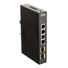 D-Link DIS-100G-6S Průmyslový Gigabit unmanaged switch, 4x GbE, 2x SFP, DIN D-Link DIS-100G-6S Průmyslový Gigabit unmanaged switch, 4x GbE, 2x SFP, DIN