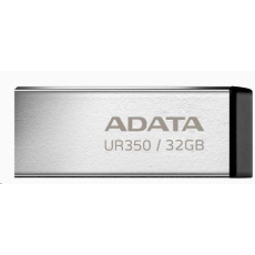 ADATA Flash Disk 32GB UR350, USB 3.2 Dash Drive, kov černá ADATA Flash Disk 32GB UR350, USB 3.2 Dash Drive, kov černá
