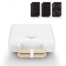 Lauben Sandwich Maker 800CW - sendvičovač - poskozen obal Lauben Sandwich Maker 800CW - sendvičovač - poskozen obal