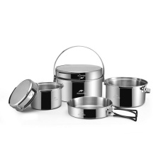 Naturehike set nádobí z nerezové oceli 1372g Naturehike set nádobí z nerezové oceli 1372g