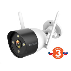 Tenda CT6 - bezdrátová venkovní IP 2K kamera, zvuk, noční vidění Tenda CT6 - bezdrátová venkovní IP 2K kamera, zvuk, noční vidění