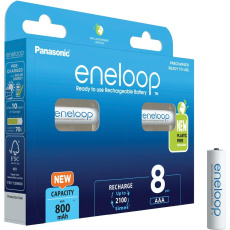 PANASONIC HR03 AAA 4MCCE/8BE ENELOOP N, 800 mAh (Blistr 8ks) PANASONIC HR03 AAA 4MCCE/8BE ENELOOP N, 800 mAh (Blistr 8ks)