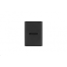 TRANSCEND externí SSD ESD270C 500GB, Portable, USB 3.1 Gen.2, Type C & A, two cables 520/460 MB/s, black/černá TRANSCEND externí SSD ESD270C 500GB, Portable, USB 3.1 Gen.2, Type C & A, two cables 520/460 MB/s, black/černá