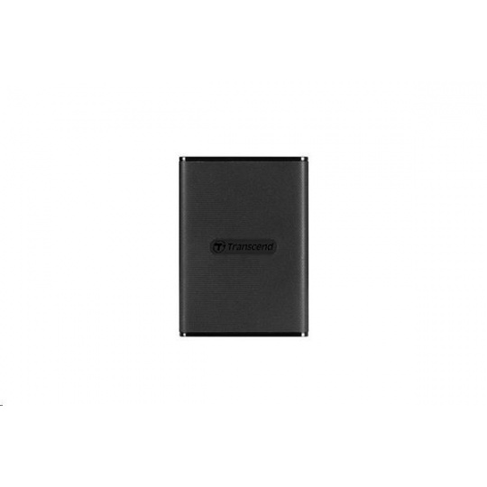 TRANSCEND externí SSD ESD270C 500GB, Portable, USB 3.1 Gen.2, Type C & A, two cables 520/460 MB/s, black/černá