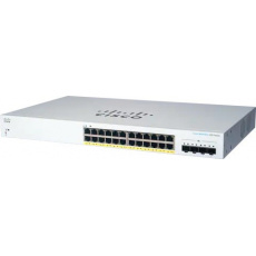 Cisco switch CBS220-24P-4X (24xGbE,4xSFP+,24xPoE+,195W) - REFRESH