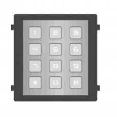 HIKVISION DS-KD-KP/S, Modul interkomu s kódovou klávesnicí; nerez HIKVISION DS-KD-KP/S, Modul interkomu s kódovou klávesnicí; nerez