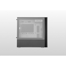 Cooler Master case Silencio S400 TG, mATX, Průhledná bočnice, 2x 120mm Fan, Černá Cooler Master case Silencio S400 TG, mATX, Průhledná bočnice, 2x 120mm Fan, Černá