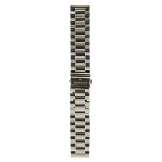 Garett řemínek 22 mm, stříbrný kovový, typ Solid Garett řemínek 22 mm, stříbrný kovový, typ Solid