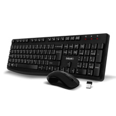 EVOLVEO Set klávesnice a myši K1050, Bezhrátové 2.4GHz, CZ+SK, černá EVOLVEO Set klávesnice a myši K1050, Bezhrátové 2.4GHz, CZ+SK, černá