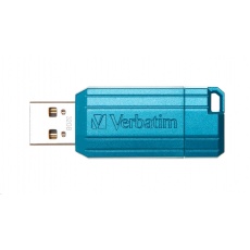 VERBATIM Flash Disk 32GB Store 'n' Go PinStripe, karibská modrá VERBATIM Flash Disk 32GB Store 'n' Go PinStripe, karibská modrá