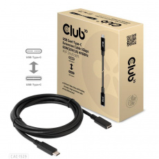Club3D Prodlužovací kabel USB-C, 5Gbps 60W(20V/3A), 4K 60Hz (M/F), 2m Club3D Prodlužovací kabel USB-C, 5Gbps 60W(20V/3A), 4K 60Hz (M/F), 2m