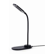 GEMBIRD Bezdrátová QI nabíječka, 10W, s LED lampičkou, černá GEMBIRD Bezdrátová QI nabíječka, 10W, s LED lampičkou, černá