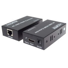 PremiumCord HDMI2.0 extender na 60m přes jeden kabel Cat5e/Cat6/Cat7 PremiumCord HDMI2.0 extender na 60m přes jeden kabel Cat5e/Cat6/Cat7
