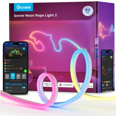 Govee Neon 2 MATTER ohebný LED pásek (3m) - RGBIC Govee Neon 2 MATTER ohebný LED pásek (3m) - RGBIC