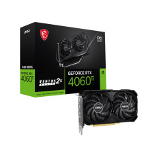 MSI VGA NVIDIA GeForce RTX 4060 Ti VENTUS 2X BLACK 16G OC, RTX 4060 Ti, 16GB GDDR6, 3xDP, 1xHDMI MSI VGA NVIDIA GeForce RTX 4060 Ti VENTUS 2X BLACK 16G OC, RTX 4060 Ti, 16GB GDDR6, 3xDP, 1xHDMI