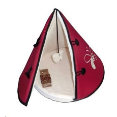 Teepee HUHU bordo bezova 50cm Teepee HUHU bordo bezova 50cm