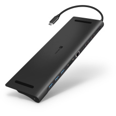 CONNECT IT dokovací stanice USB-C, 11v1 (2xHDMI), externí, šedá CONNECT IT dokovací stanice USB-C, 11v1 (2xHDMI), externí, šedá