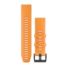 Garmin řemínek pro fenix5 - QuickFit 22, silikonový, oranžový Garmin řemínek pro fenix5 - QuickFit 22, silikonový, oranžový
