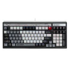 A4tech Bloody B950 podsvícená mechanická herní klávesnice RGB, Brown Switch, USB, CZ, šedá A4tech Bloody B950 podsvícená mechanická herní klávesnice RGB, Brown Switch, USB, CZ, šedá