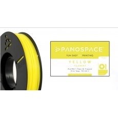 FILAMENT Panospace type: PLA -- 1,75mm, 1000 gram per roll - Žlutá FILAMENT Panospace type: PLA -- 1,75mm, 1000 gram per roll - Žlutá