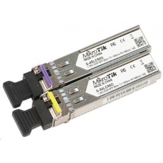 MikroTik SFP (miniGBIC) modul S-45/54LC80D, SM, 80km, 1.25G (pár) MikroTik SFP (miniGBIC) modul S-45/54LC80D, SM, 80km, 1.25G (pár)