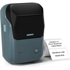 Niimbot Tiskárna štítků B1 Smart, lake blue + role štítků 210ks Niimbot Tiskárna štítků B1 Smart, lake blue + role štítků 210ks