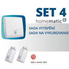 Homematic IP Startovací sada - sada řízení vytápění Evo Homematic IP Startovací sada - sada řízení vytápění Evo