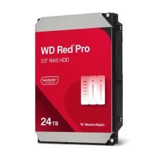 WD RED Pro NAS WD241KFGX 24TB, SATA III 3.5", 512MB 7200RPM, 287MB/s, CMR WD RED Pro NAS WD241KFGX 24TB, SATA III 3.5", 512MB 7200RPM, 287MB/s, CMR