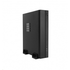 CHIEFTEC skříň Compact Series/mini ITX, IX-06B-85W, Black, 85W adaptér