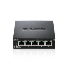 D-Link DES-105 5-port 10/100 Metal Housing Desktop Switch D-Link DES-105 5-port 10/100 Metal Housing Desktop Switch