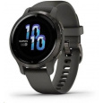 Garmin GPS sportovní hodinky Venu2S Slate/Black Band